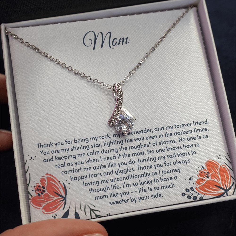Mom | Thank You For Being My Rock ❤️💎 | Jewelry | C30084TG, C30084TR, lx-C30084, PB23-WOOD, PROD-1846031, PT-930, TNM-1, USER-43062 | TageUnlimited