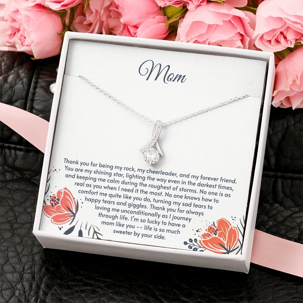 Mom | Thank You For Being My Rock ❤️💎 | Jewelry | C30084TG, C30084TR, lx-C30084, PB23-WOOD, PROD-1846031, PT-930, TNM-1, USER-43062 | TageUnlimited