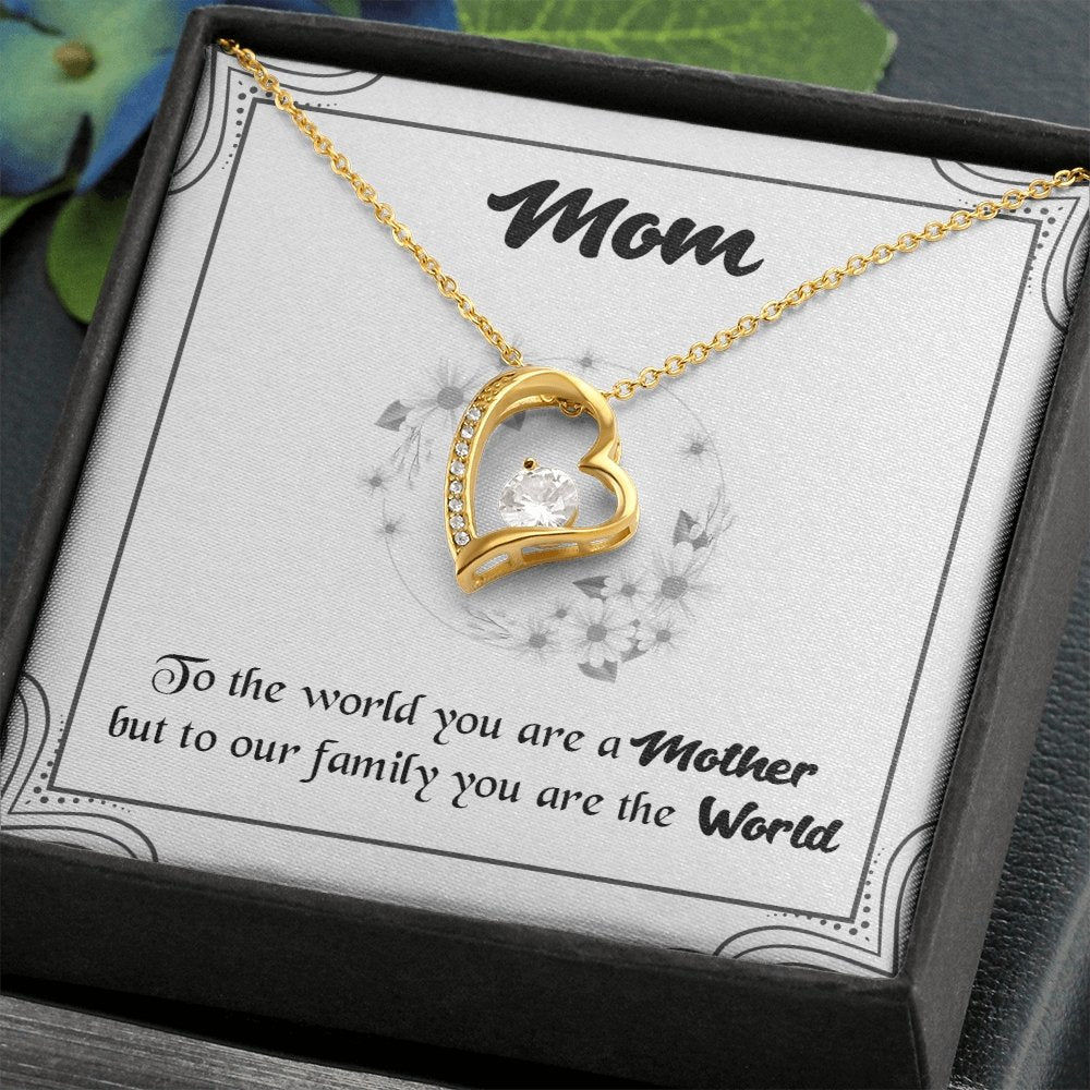 Mom | You Are The World | Jewelry | C30025TG, C30025TR, lx-C30025, PB23-WOOD, PROD-2083566, PT-781, TNM-1, USER-43062 | TageUnlimited