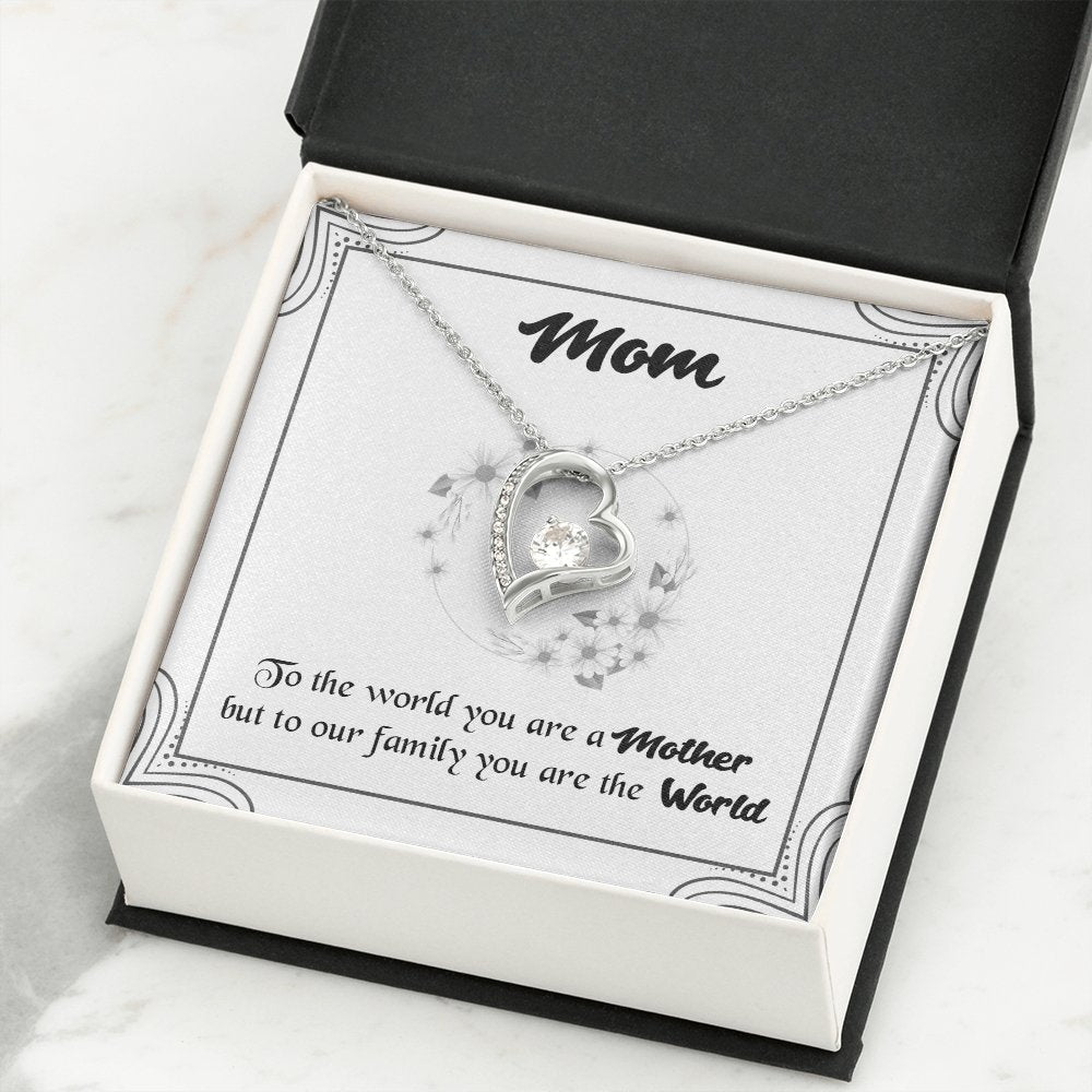Mom | You Are The World | Jewelry | C30025TG, C30025TR, lx-C30025, PB23-WOOD, PROD-2083566, PT-781, TNM-1, USER-43062 | TageUnlimited