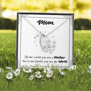 Mom | You Are The World | Jewelry | C30025TG, C30025TR, lx-C30025, PB23-WOOD, PROD-2083566, PT-781, TNM-1, USER-43062 | TageUnlimited