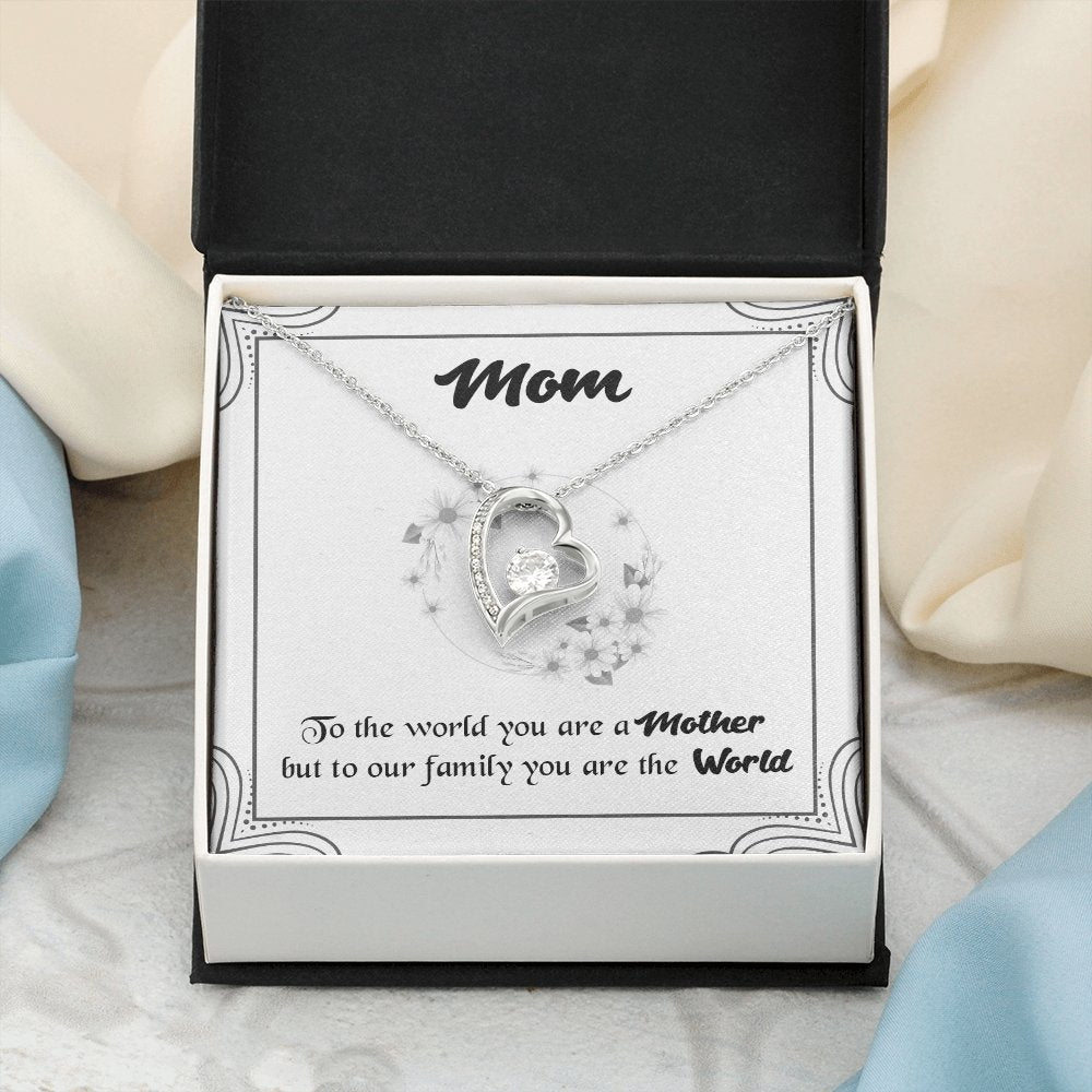Mom | You Are The World | Jewelry | C30025TG, C30025TR, lx-C30025, PB23-WOOD, PROD-2083566, PT-781, TNM-1, USER-43062 | TageUnlimited