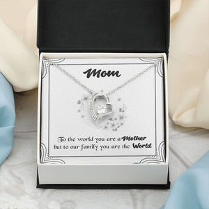 Mom | You Are The World | Jewelry | C30025TG, C30025TR, lx-C30025, PB23-WOOD, PROD-2083566, PT-781, TNM-1, USER-43062 | TageUnlimited