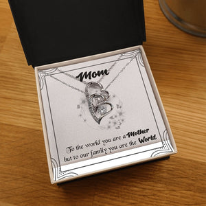 Mom | You Are The World | Jewelry | C30025TG, C30025TR, lx-C30025, PB23-WOOD, PROD-2083566, PT-781, TNM-1, USER-43062 | TageUnlimited