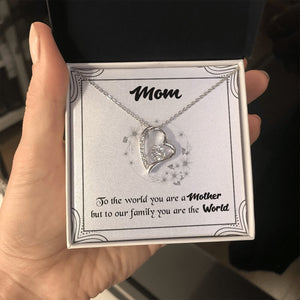 Mom | You Are The World | Jewelry | C30025TG, C30025TR, lx-C30025, PB23-WOOD, PROD-2083566, PT-781, TNM-1, USER-43062 | TageUnlimited