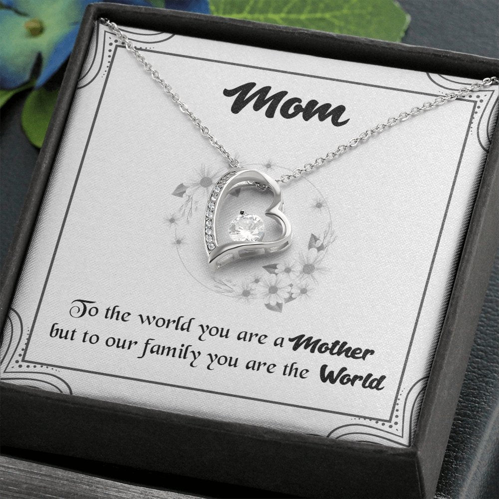 Mom | You Are The World | Jewelry | C30025TG, C30025TR, lx-C30025, PB23-WOOD, PROD-2083566, PT-781, TNM-1, USER-43062 | TageUnlimited