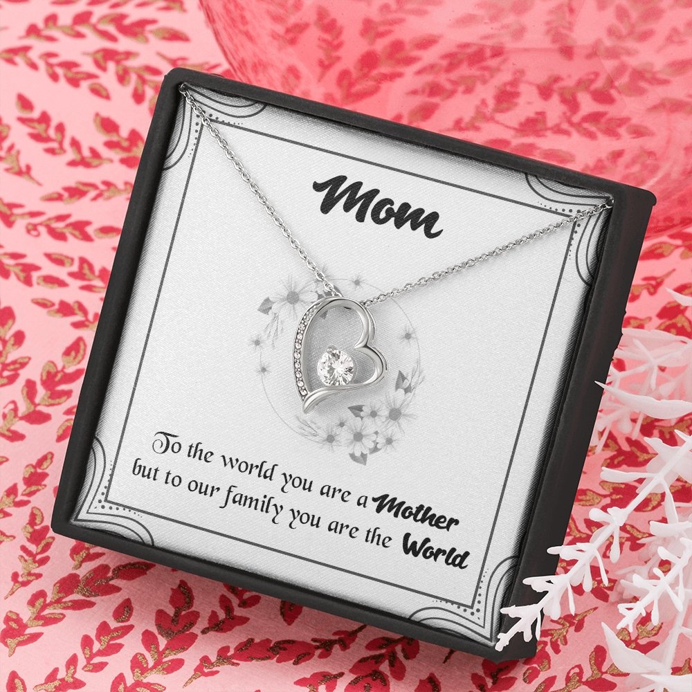Mom | You Are The World | Jewelry | C30025TG, C30025TR, lx-C30025, PB23-WOOD, PROD-2083566, PT-781, TNM-1, USER-43062 | TageUnlimited
