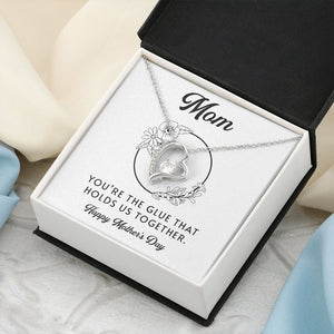 Mom | You're The Glue That Holds Us Together | Jewelry | C30025TG, C30025TR, lx-C30025, PB23-WOOD, PROD-2083235, PT-781, TNM-1, USER-43062 | TageUnlimited