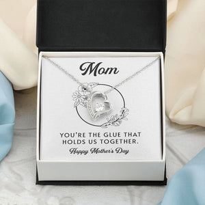 Mom | You're The Glue That Holds Us Together | Jewelry | C30025TG, C30025TR, lx-C30025, PB23-WOOD, PROD-2083235, PT-781, TNM-1, USER-43062 | TageUnlimited