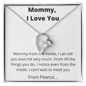 Mommy I Love You | Pregnancy Necklace From Baby | Jewelry | C30025TG, C30025TR, lx-C30025, PB23-WOOD, PROD-2073116, PT-781, TNM-1, USER-43062 | TageUnlimited