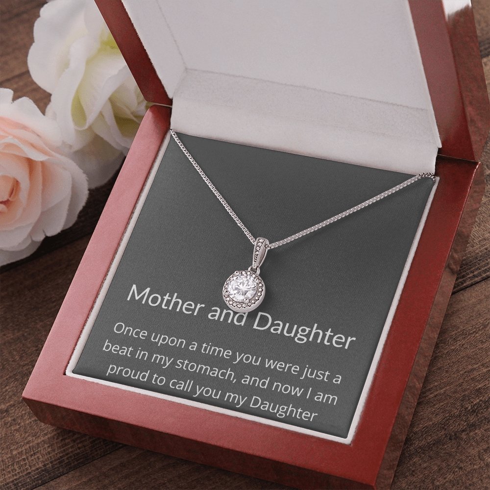 Mother and Daughter | Missing You In My Belly | Jewelry | C30187TR, lx-C30187, PB23-WOOD, PROD-1972413, PT-2646, TNM-1, USER-43062 | TageUnlimited