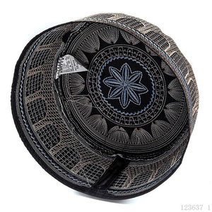 Muslim Men Prayer Caps Cotton Embroidery Leisure Saudi Arabia Islamic Hat Men Headscarf Clothing Topkippot Turban Saudi Uae Cap | TageUnlimited