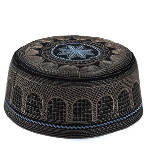 Muslim Men Prayer Caps Cotton Embroidery Leisure Saudi Arabia Islamic Hat Men Headscarf Clothing Topkippot Turban Saudi Uae Cap | TageUnlimited