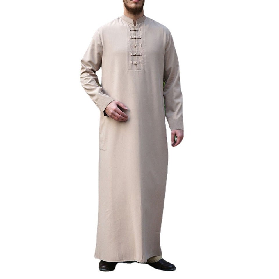 Muslim Robe Men Jubba Thobe Saudi Arabia Kaftan Pour Homme Musulman Abaya Loose Casual Islamic Clothing Fashion Islam Dress Eid | TageUnlimited