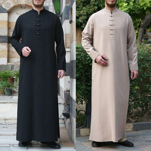 Muslim Robe Men Jubba Thobe Saudi Arabia Kaftan Pour Homme Musulman Abaya Loose Casual Islamic Clothing Fashion Islam Dress Eid | TageUnlimited