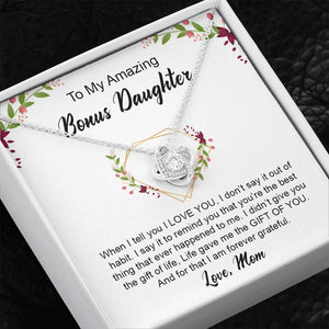 My Amazing Bonus Daughter | I Am Forever Grateful 💎✨ | Jewelry | C30011TG, C30011TR, lx-C30011, PB23-WOOD, PROD-1918339, PT-922, TNM-1, USER-43062 | TageUnlimited