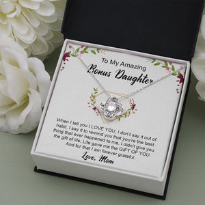 My Amazing Bonus Daughter | I Am Forever Grateful 💎✨ | Jewelry | C30011TG, C30011TR, lx-C30011, PB23-WOOD, PROD-1918339, PT-922, TNM-1, USER-43062 | TageUnlimited