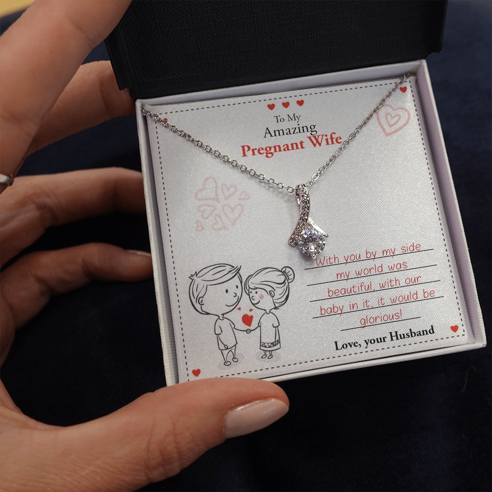 My Amazing Pregnant Wife | With You by My Side 💖💝 | Jewelry | C30084TG, C30084TR, lx-C30084, PB23-WOOD, PROD-1859609, PT-930, TNM-1, USER-43062 | TageUnlimited
