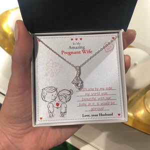 My Amazing Pregnant Wife | With You by My Side 💖💝 | Jewelry | C30084TG, C30084TR, lx-C30084, PB23-WOOD, PROD-1859609, PT-930, TNM-1, USER-43062 | TageUnlimited
