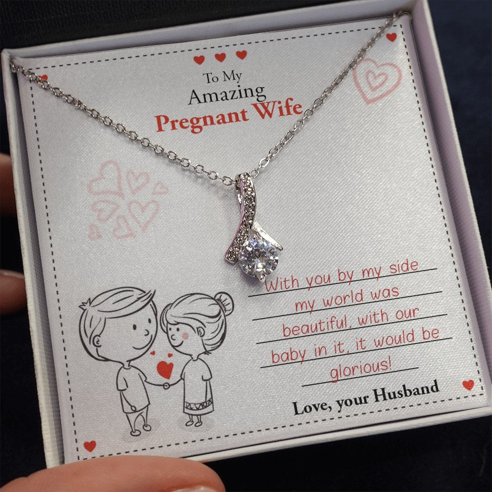 My Amazing Pregnant Wife | With You by My Side 💖💝 | Jewelry | C30084TG, C30084TR, lx-C30084, PB23-WOOD, PROD-1859609, PT-930, TNM-1, USER-43062 | TageUnlimited