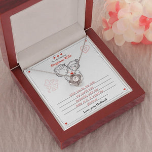 My Amazing Pregnant Wife | With You by My Side 💖💝(Love Knot Necklace) | Jewelry | C30011TG, C30011TR, lx-C30011, PB23-WOOD, PROD-1859619, PT-922, TNM-1, USER-43062 | TageUnlimited
