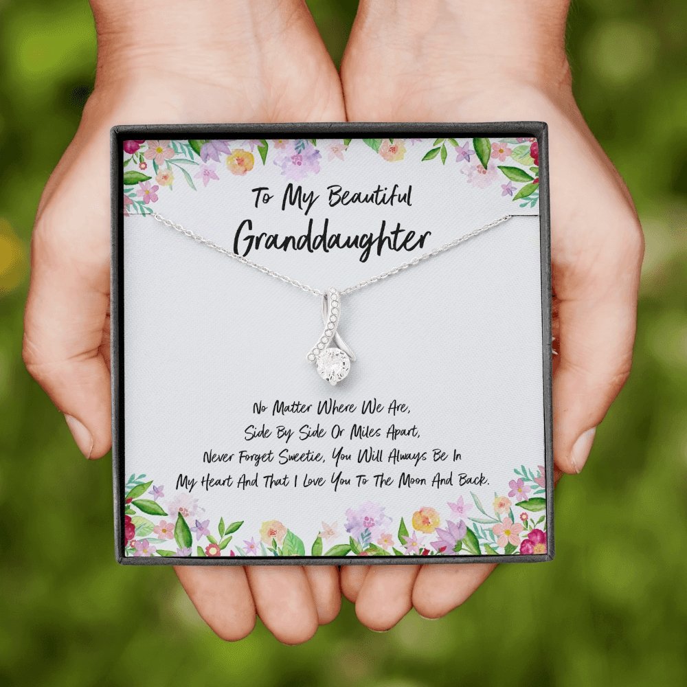 My Beautiful Granddaughter | Love You To The Moon And Back 💖🌙 | Jewelry | C30084TG, C30084TR, lx-C30084, PB23-WOOD, PROD-1867921, PT-930, TNM-1, USER-43062 | TageUnlimited