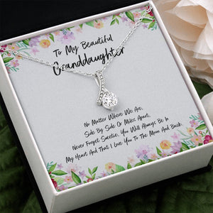 My Beautiful Granddaughter | Love You To The Moon And Back 💖🌙 | Jewelry | C30084TG, C30084TR, lx-C30084, PB23-WOOD, PROD-1867921, PT-930, TNM-1, USER-43062 | TageUnlimited