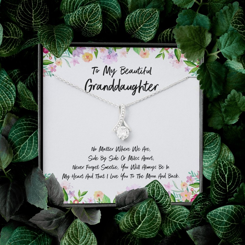 My Beautiful Granddaughter | Love You To The Moon And Back 💖🌙 | Jewelry | C30084TG, C30084TR, lx-C30084, PB23-WOOD, PROD-1867921, PT-930, TNM-1, USER-43062 | TageUnlimited
