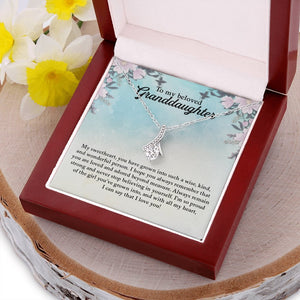 My Beloved Granddaughter | You Are Loved And Adored 💖💎 | Jewelry | C30084TG, C30084TR, lx-C30084, PB23-WOOD, PROD-1871961, PT-930, TNM-1, USER-43062 | TageUnlimited