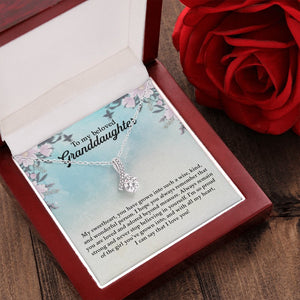 My Beloved Granddaughter | You Are Loved And Adored 💖💎 | Jewelry | C30084TG, C30084TR, lx-C30084, PB23-WOOD, PROD-1871961, PT-930, TNM-1, USER-43062 | TageUnlimited