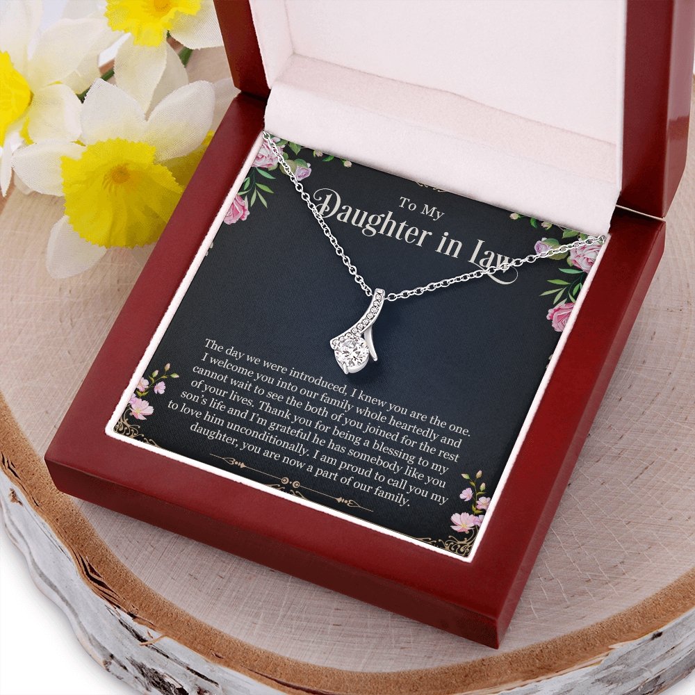 My Daughter In Law | You Are Now Part Of The Family 💖💝 | Jewelry | C30084TG, C30084TR, lx-C30084, PB23-WOOD, PROD-1883434, PT-930, TNM-1, USER-43062 | TageUnlimited