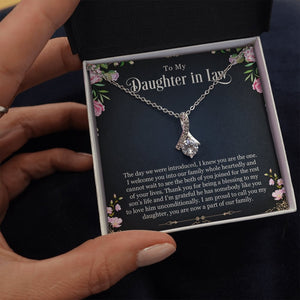 My Daughter In Law | You Are Now Part Of The Family 💖💝 | Jewelry | C30084TG, C30084TR, lx-C30084, PB23-WOOD, PROD-1883434, PT-930, TNM-1, USER-43062 | TageUnlimited