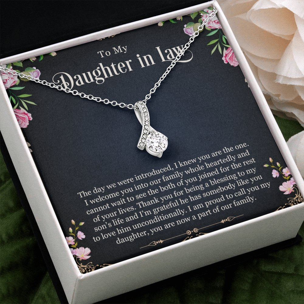 My Daughter In Law | You Are Now Part Of The Family 💖💝 | Jewelry | C30084TG, C30084TR, lx-C30084, PB23-WOOD, PROD-1883434, PT-930, TNM-1, USER-43062 | TageUnlimited