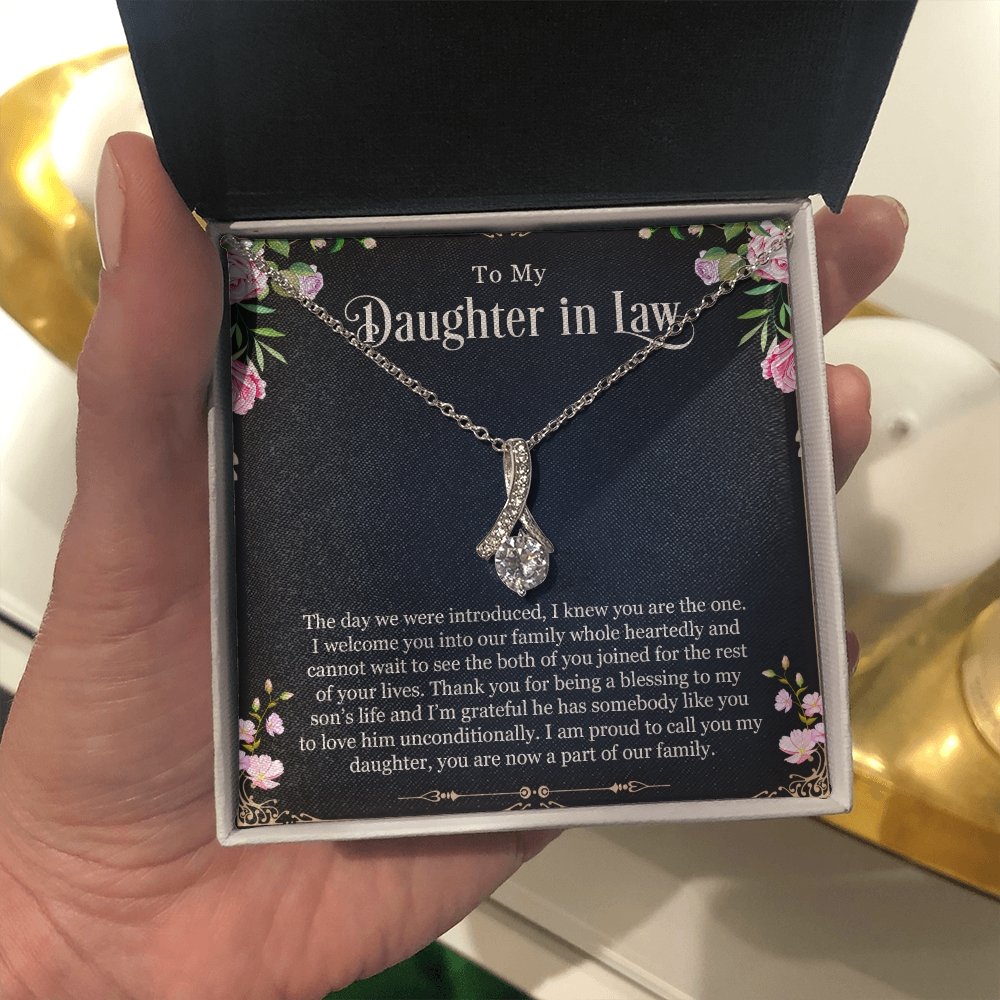 My Daughter In Law | You Are Now Part Of The Family 💖💝 | Jewelry | C30084TG, C30084TR, lx-C30084, PB23-WOOD, PROD-1883434, PT-930, TNM-1, USER-43062 | TageUnlimited