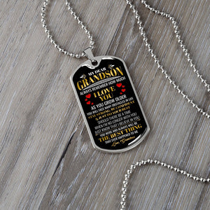 My Dear Grandson | Always Remember 💖 | Jewelry | A1014T, A1014TG, G007T, G007TG, lx-G007, PROD-1942139, PT-133, TNM-1, USER-43062 | TageUnlimited