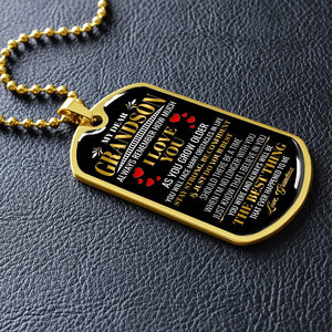 My Dear Grandson | Always Remember 💖 | Jewelry | A1014T, A1014TG, G007T, G007TG, lx-G007, PROD-1942139, PT-133, TNM-1, USER-43062 | TageUnlimited