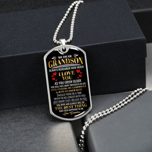 My Dear Grandson | Always Remember 💖 | Jewelry | A1014T, A1014TG, G007T, G007TG, lx-G007, PROD-1942139, PT-133, TNM-1, USER-43062 | TageUnlimited