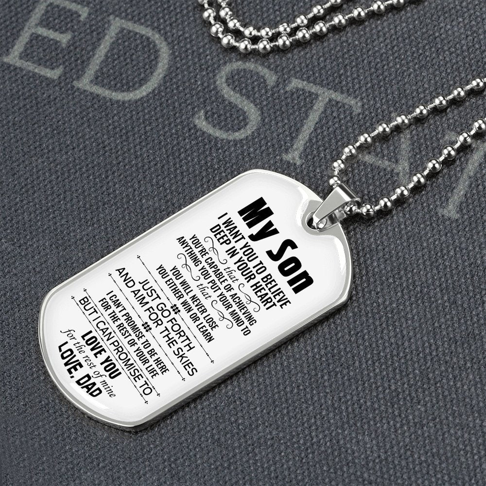 My Son | I Want You To Believe 🤍 | Jewelry | A1014T, A1014TG, G007T, G007TG, lx-G007, PROD-1942215, PT-133, TNM-1, USER-43062 | TageUnlimited