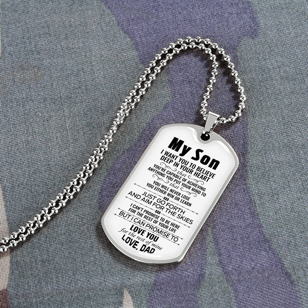 My Son | I Want You To Believe 🤍 | Jewelry | A1014T, A1014TG, G007T, G007TG, lx-G007, PROD-1942215, PT-133, TNM-1, USER-43062 | TageUnlimited