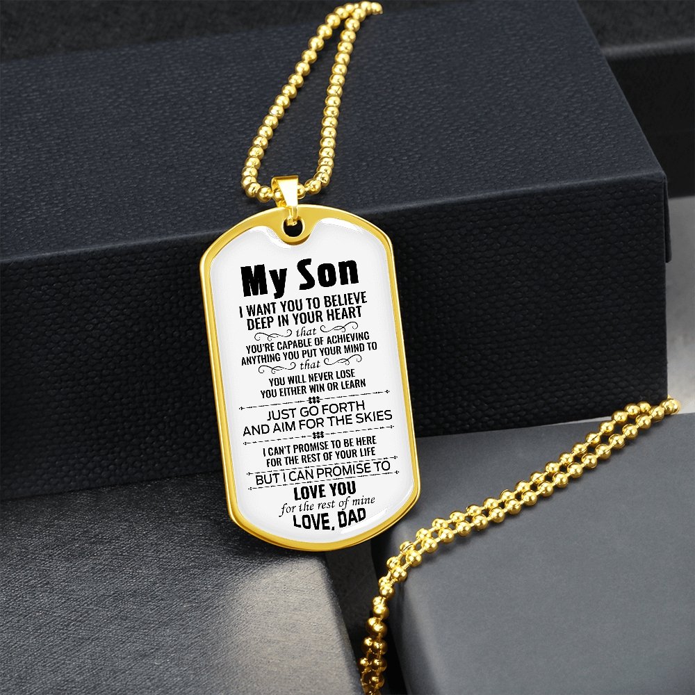 My Son | I Want You To Believe 🤍 | Jewelry | A1014T, A1014TG, G007T, G007TG, lx-G007, PROD-1942215, PT-133, TNM-1, USER-43062 | TageUnlimited