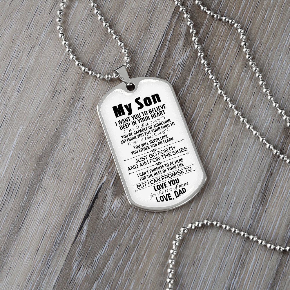 My Son | I Want You To Believe 🤍 | Jewelry | A1014T, A1014TG, G007T, G007TG, lx-G007, PROD-1942215, PT-133, TNM-1, USER-43062 | TageUnlimited