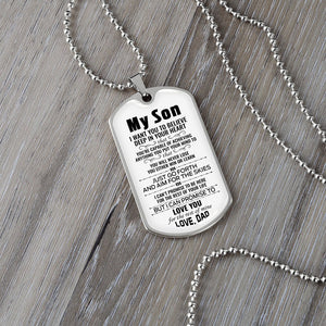 My Son | I Want You To Believe 🤍 | Jewelry | A1014T, A1014TG, G007T, G007TG, lx-G007, PROD-1942215, PT-133, TNM-1, USER-43062 | TageUnlimited