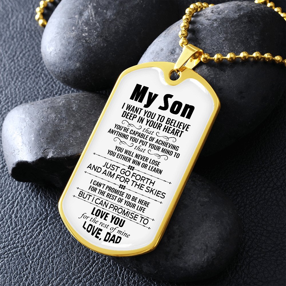 My Son | I Want You To Believe 🤍 | Jewelry | A1014T, A1014TG, G007T, G007TG, lx-G007, PROD-1942215, PT-133, TNM-1, USER-43062 | TageUnlimited