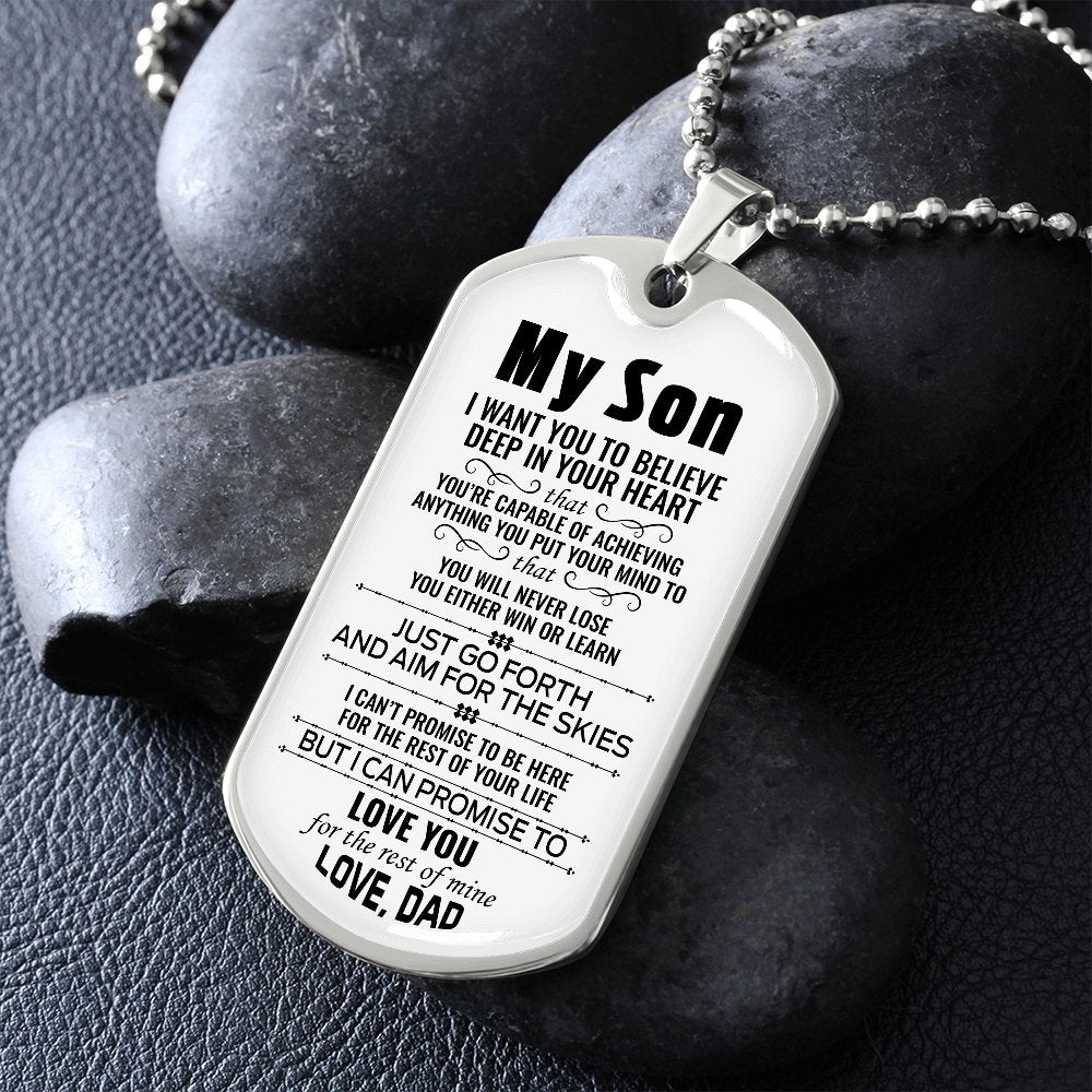 My Son | I Want You To Believe 🤍 | Jewelry | A1014T, A1014TG, G007T, G007TG, lx-G007, PROD-1942215, PT-133, TNM-1, USER-43062 | TageUnlimited
