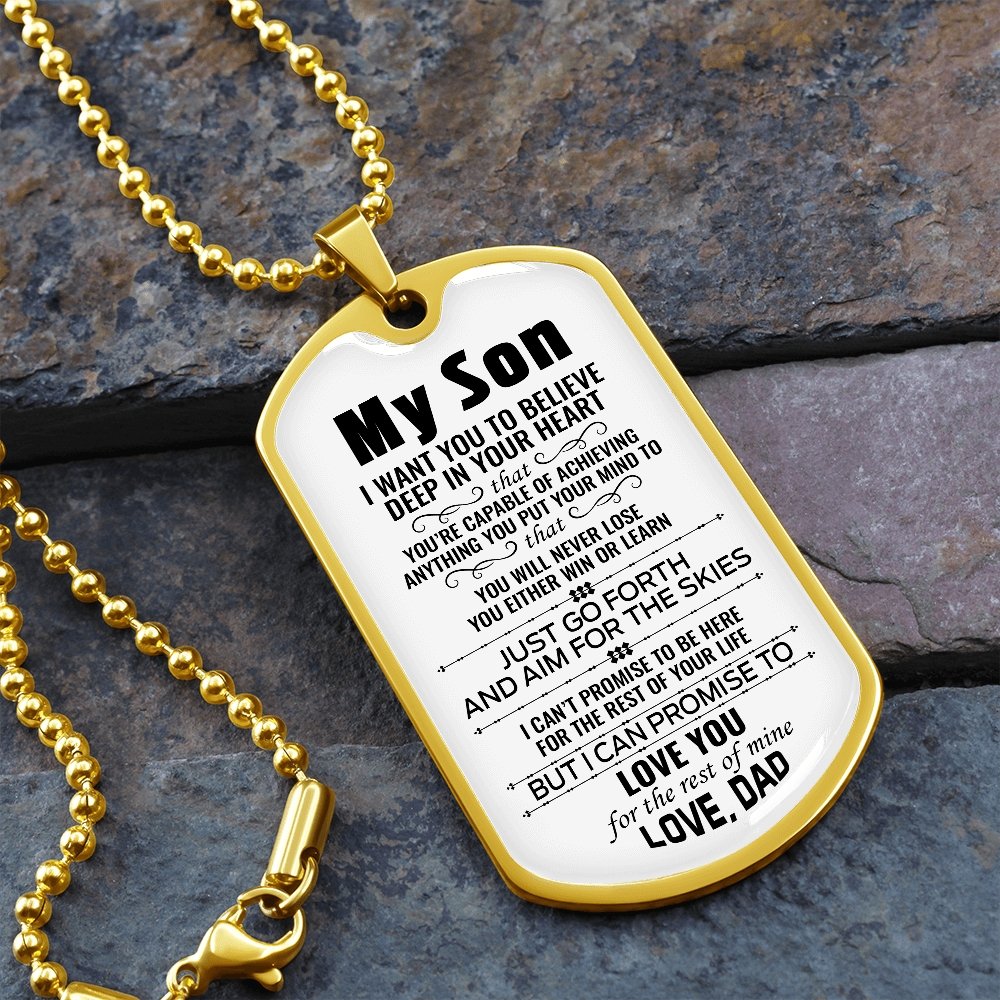 My Son | I Want You To Believe 🤍 | Jewelry | A1014T, A1014TG, G007T, G007TG, lx-G007, PROD-1942215, PT-133, TNM-1, USER-43062 | TageUnlimited