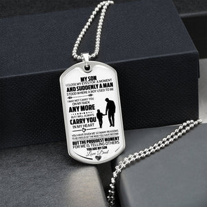 My Son | I Will Always Carry You In My Heart ♡ | Jewelry | A1014T, A1014TG, G007T, G007TG, lx-G007, PROD-1942014, PT-133, TNM-1, USER-43062 | TageUnlimited