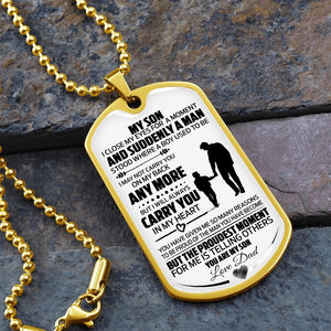 My Son | I Will Always Carry You In My Heart ♡ | Jewelry | A1014T, A1014TG, G007T, G007TG, lx-G007, PROD-1942014, PT-133, TNM-1, USER-43062 | TageUnlimited