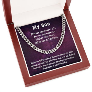 My Son | You Make Me So Proud 💜✨ | Jewelry | C30184T, C30184TG, lx-C30184, PB23-WOOD, PROD-1945336, PT-1772, USER-43062 | TageUnlimited