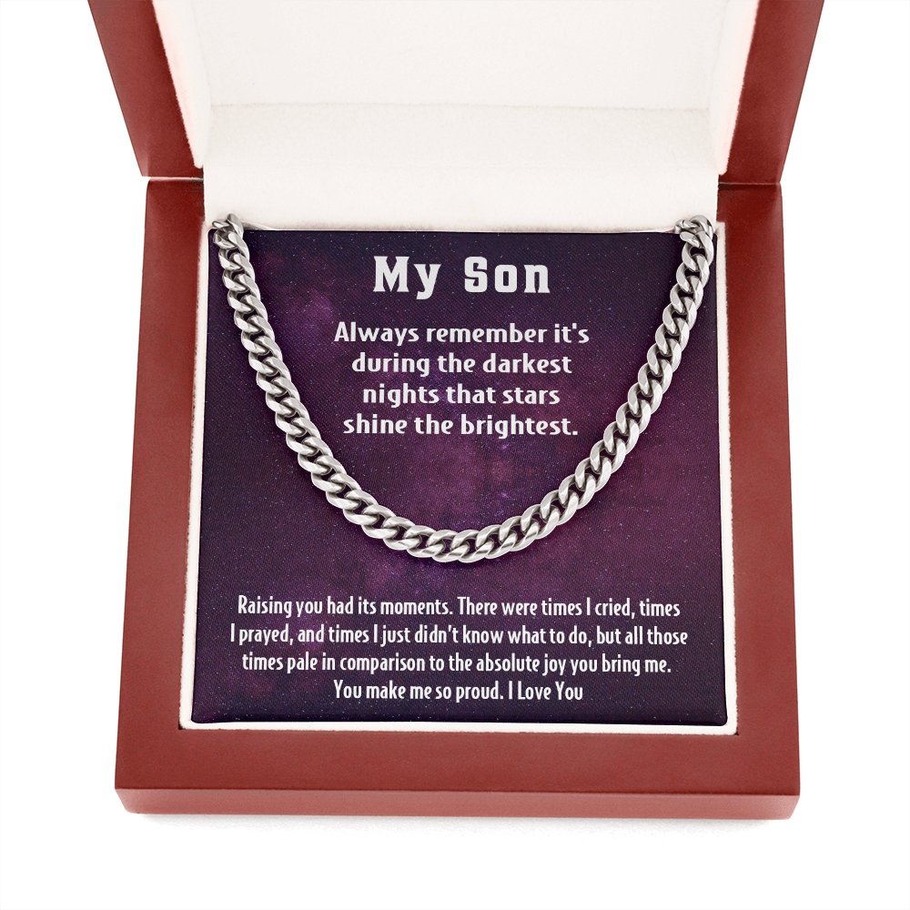 My Son | You Make Me So Proud 💜✨ | Jewelry | C30184T, C30184TG, lx-C30184, PB23-WOOD, PROD-1945336, PT-1772, USER-43062 | TageUnlimited