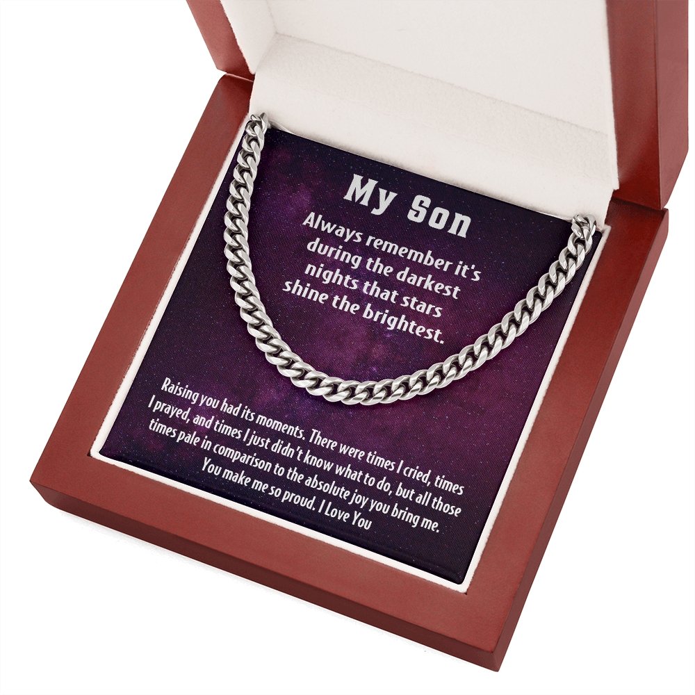 My Son | You Make Me So Proud 💜✨ | Jewelry | C30184T, C30184TG, lx-C30184, PB23-WOOD, PROD-1945336, PT-1772, USER-43062 | TageUnlimited